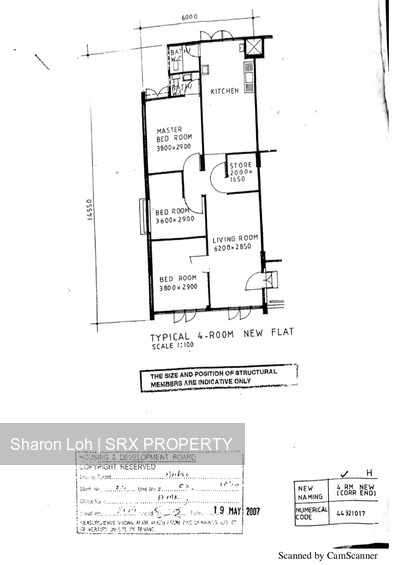 Blk 202 Ang Mo Kio Avenue 3 (Ang Mo Kio), HDB 4 Rooms #198779142